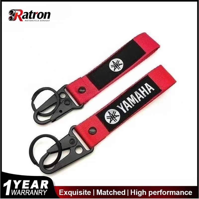 Motorcycle Bmbroidered Keychain Pendant For Yamaha Motorbike Embroidered Loop