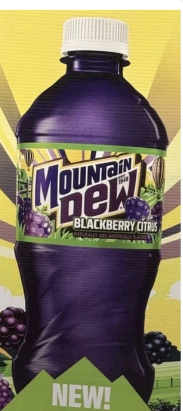 😎2x 20oz Mountain Dew Blackberry Citrus Bottles 2026 Only Sold At Casey’s 