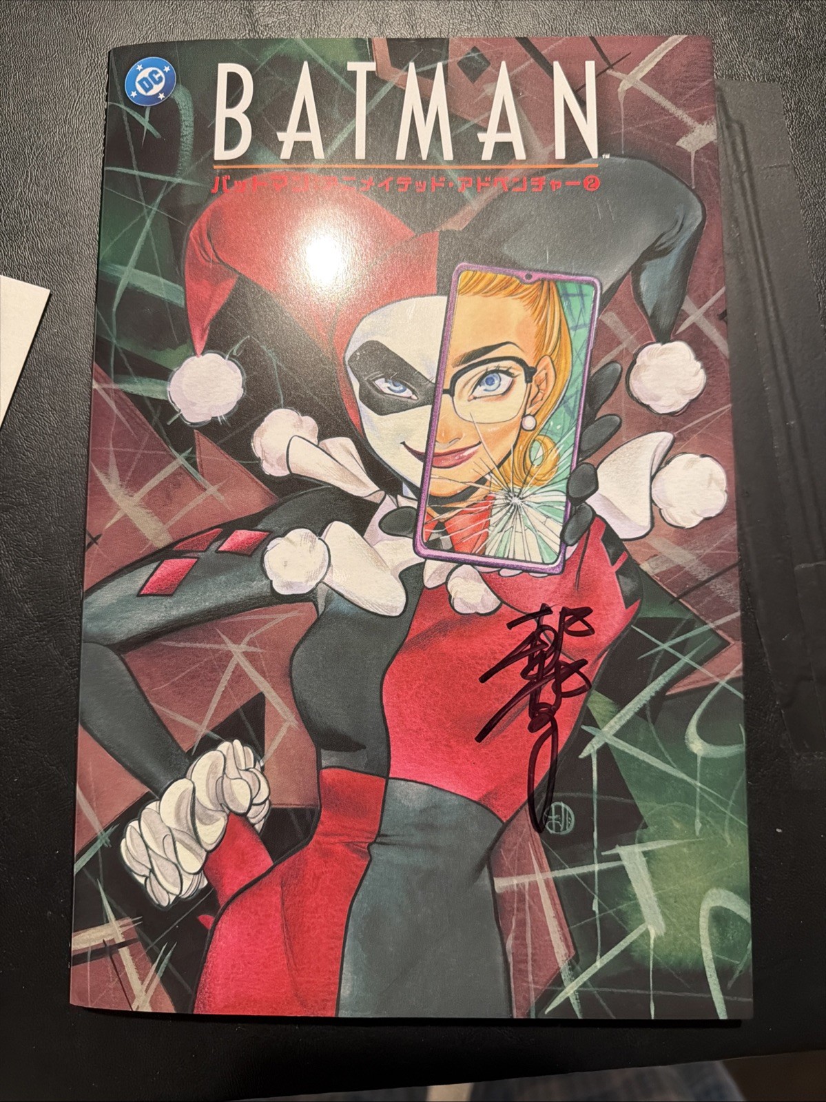 Batman: The Adventures Continue #2 Peach Momoko SIGNED GITD NYCC Japanese