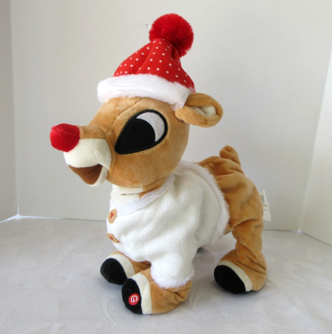 GEMMY Rudolph the Red Nosed Reindeer - Sings & Dances NOSE LIGHTS, 13