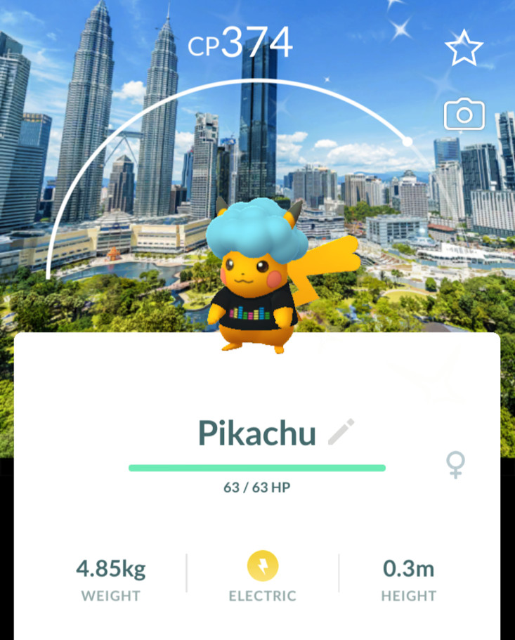⚡ Shiny PokéXciting PIKACHU Turquoise 🇲🇾 Kuala Lumpur BG | Pokémon GO Trade