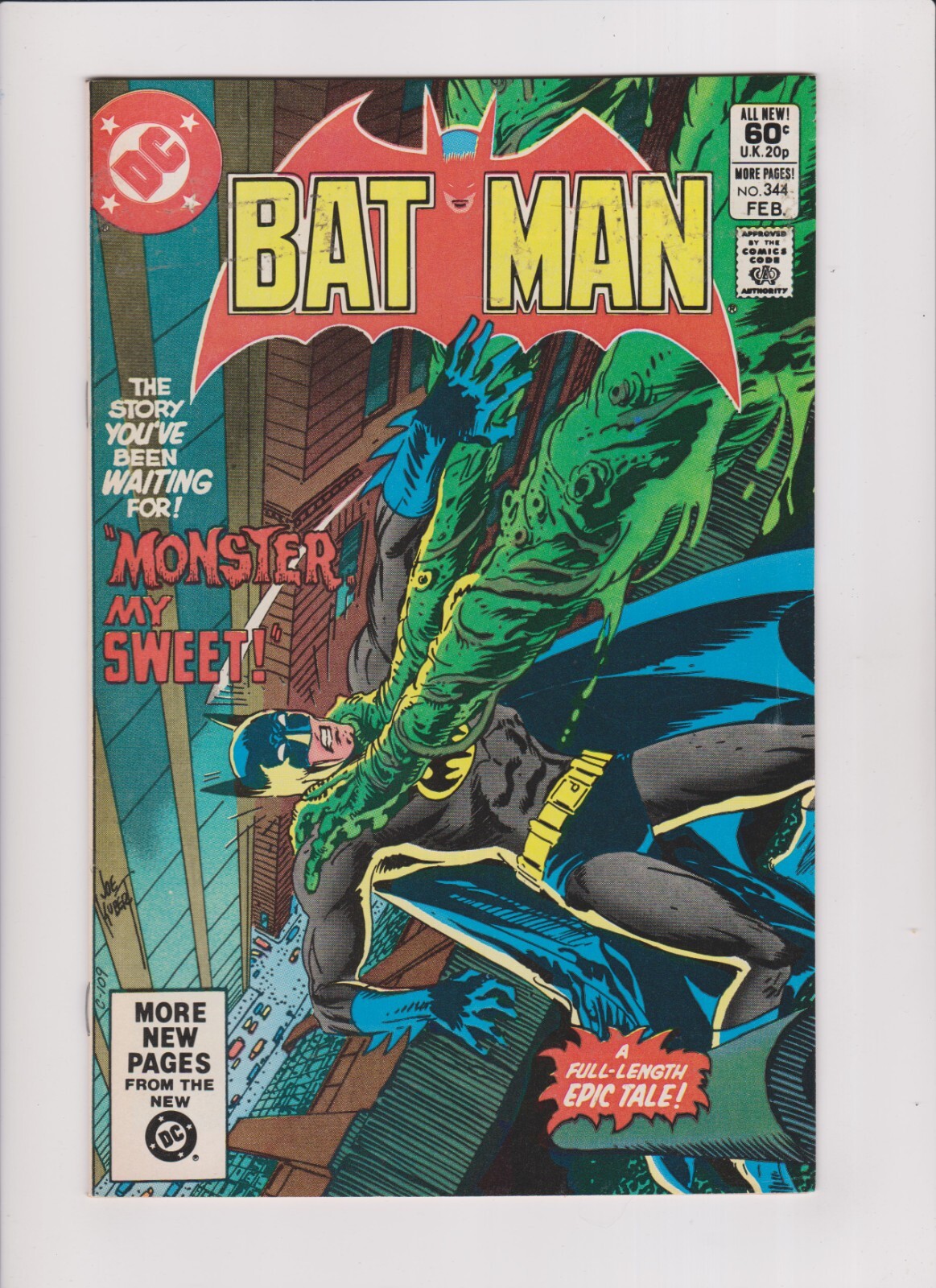 Batman #344 (Feb 1982, DC Comics)