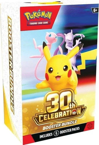 Pokemon 30th Anniversary Celebrations Booster Bundle Presale, ships NOV