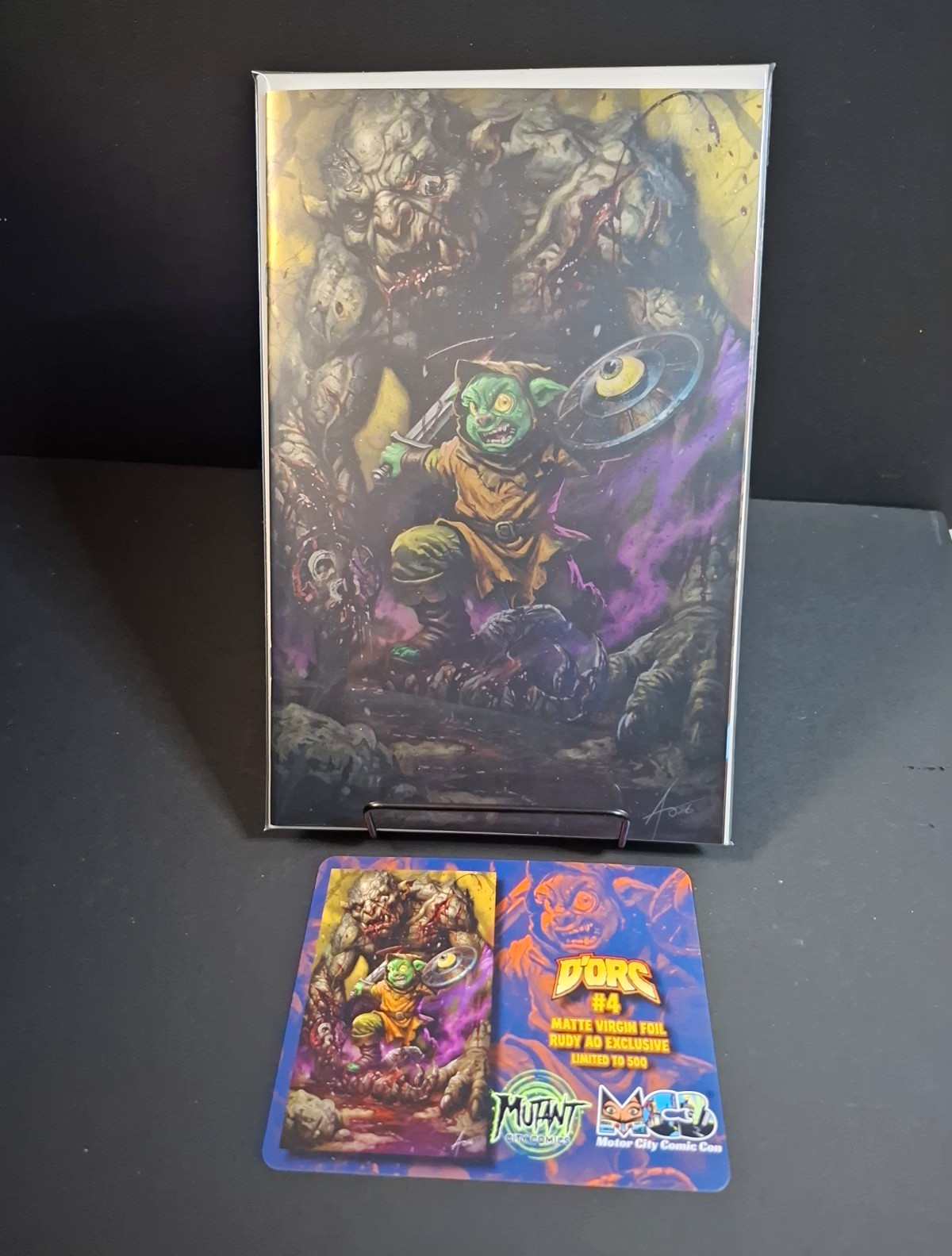 D'Orc #4 (Rudy AO Exclusive Limited FOIL Variant) NM/NM+ Image 2026 DORC
