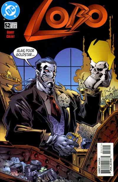 Lobo #52 VF; DC | Alas Poor Goldstar - w/Bag+Board