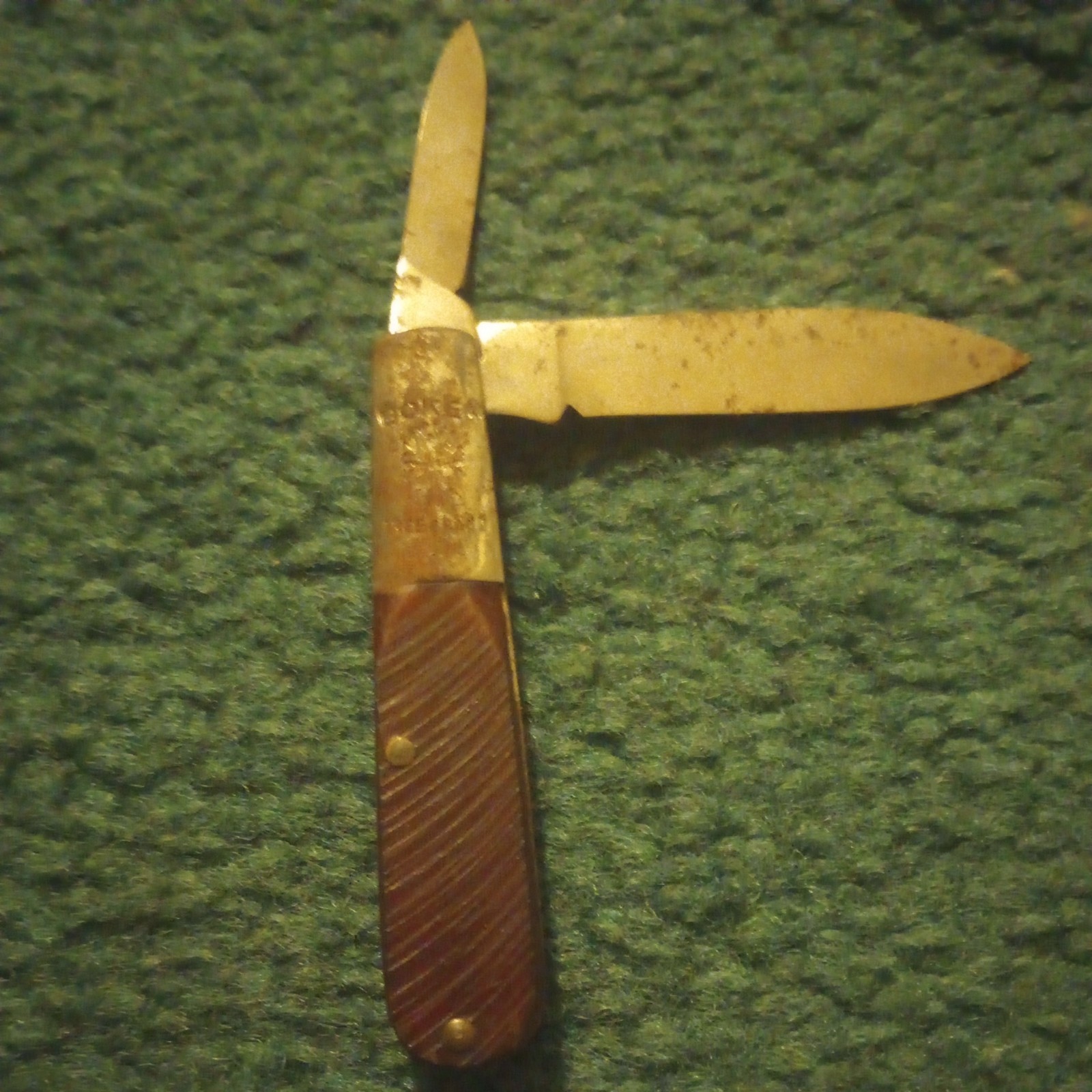 Boker 492Tree Brand Vintage 2-Blade Barlow Folding Pocket Knife