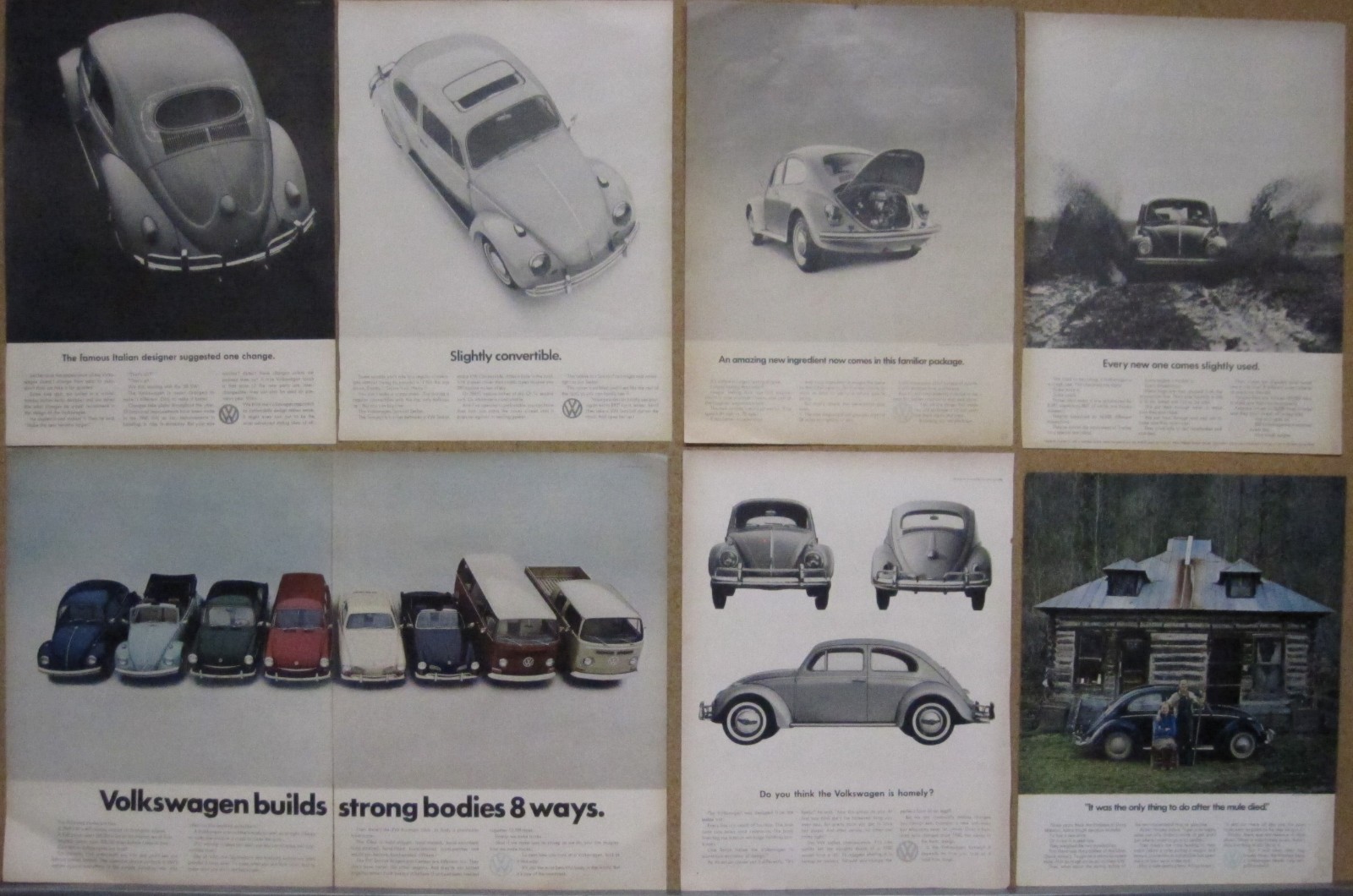 VW Volkswagen Beetle Ad Lot (14)