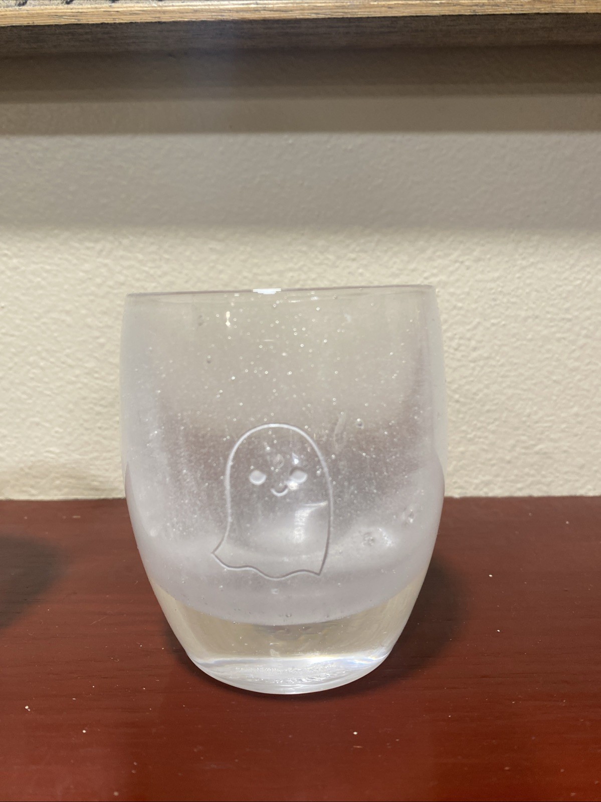 Extremely Hard to Find Glow In The Dark Halloween Ghosts Glassybaby Votive