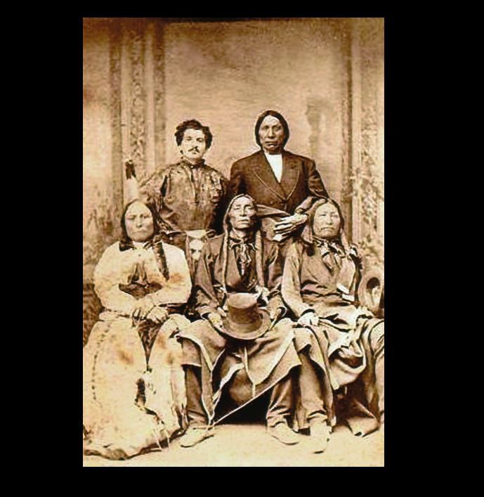 Sitting Bull, Chief Red Cloud PHOTO Spotted Tail, Swift Bear Native American
