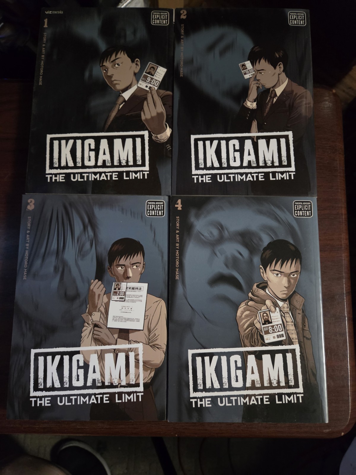 Ikigami the Ultimate Limit vol 1-10 complete English Viz Media