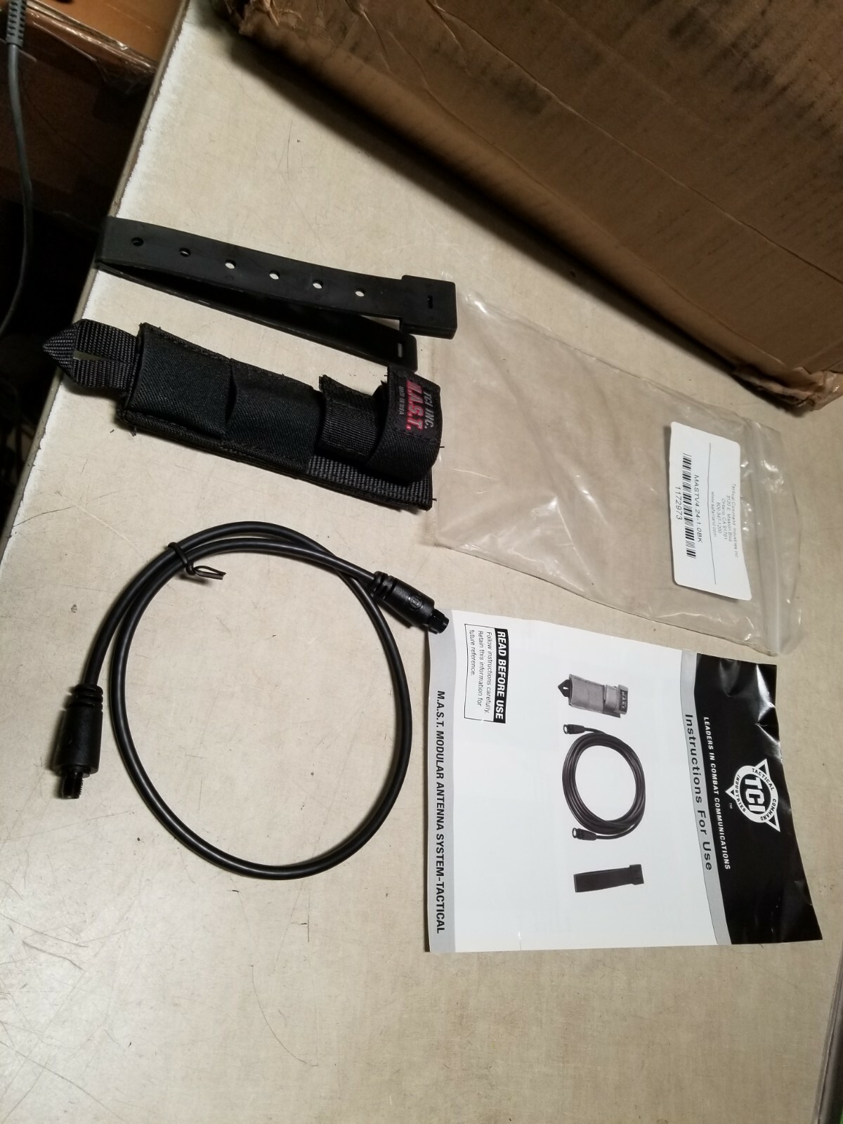 TCI Safariland MASTV4.24-1.0BK  Harness Malice Clip 1172973 New