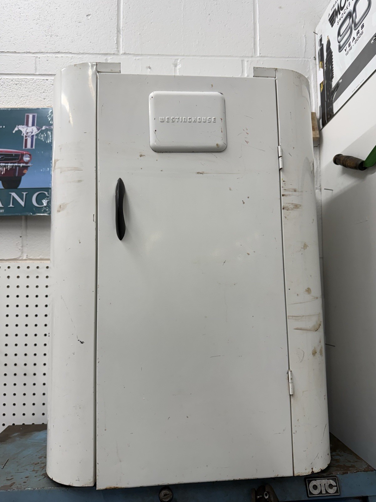 Vintage 1950s Westinghouse Electric Roaster Oven Cabinet Stand MCM