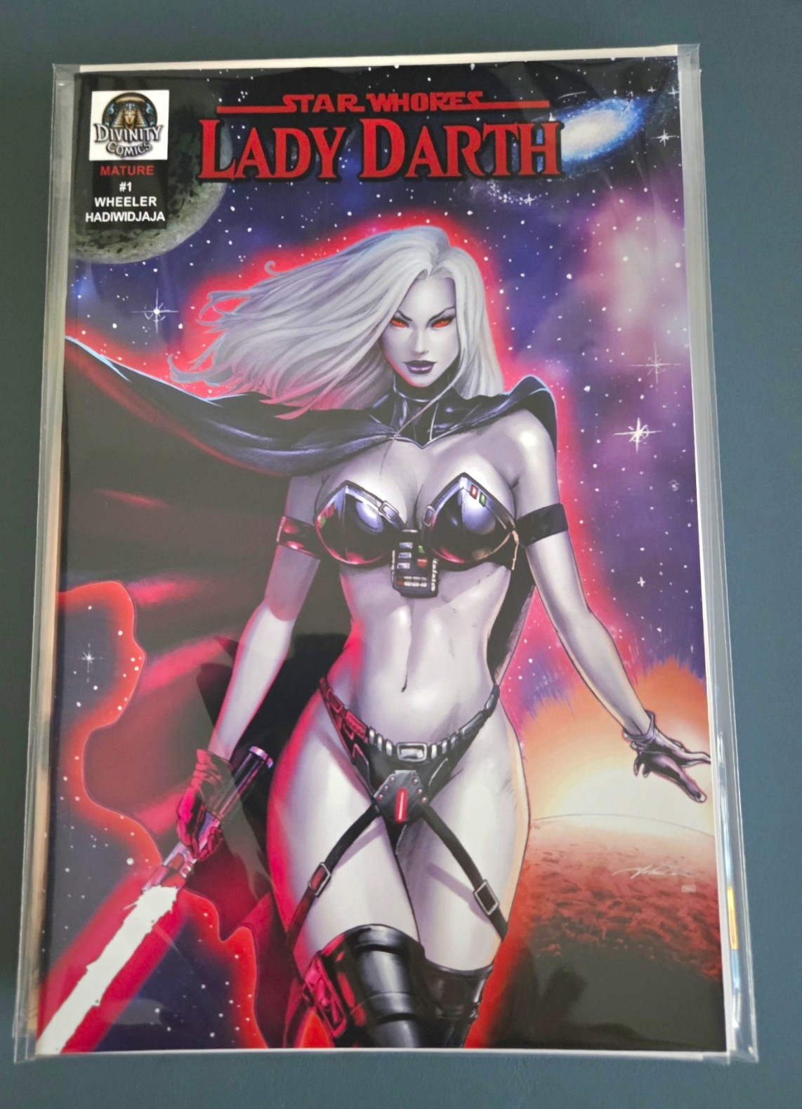 Divinity Comics Lady Darth #1 Color  Comic Book Wheeler & Hadiwidaja Mature