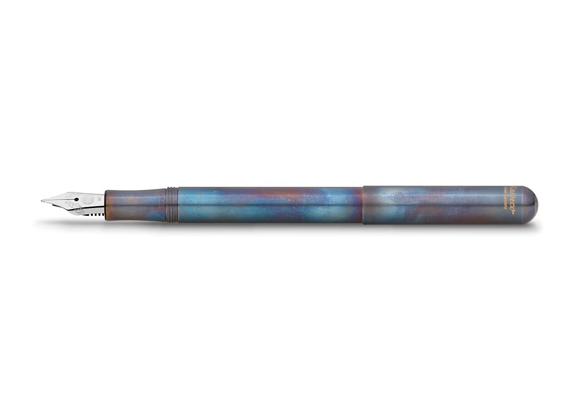 Kaweco Liliput Mini Fountain Pen - Fireblue - Broad Point