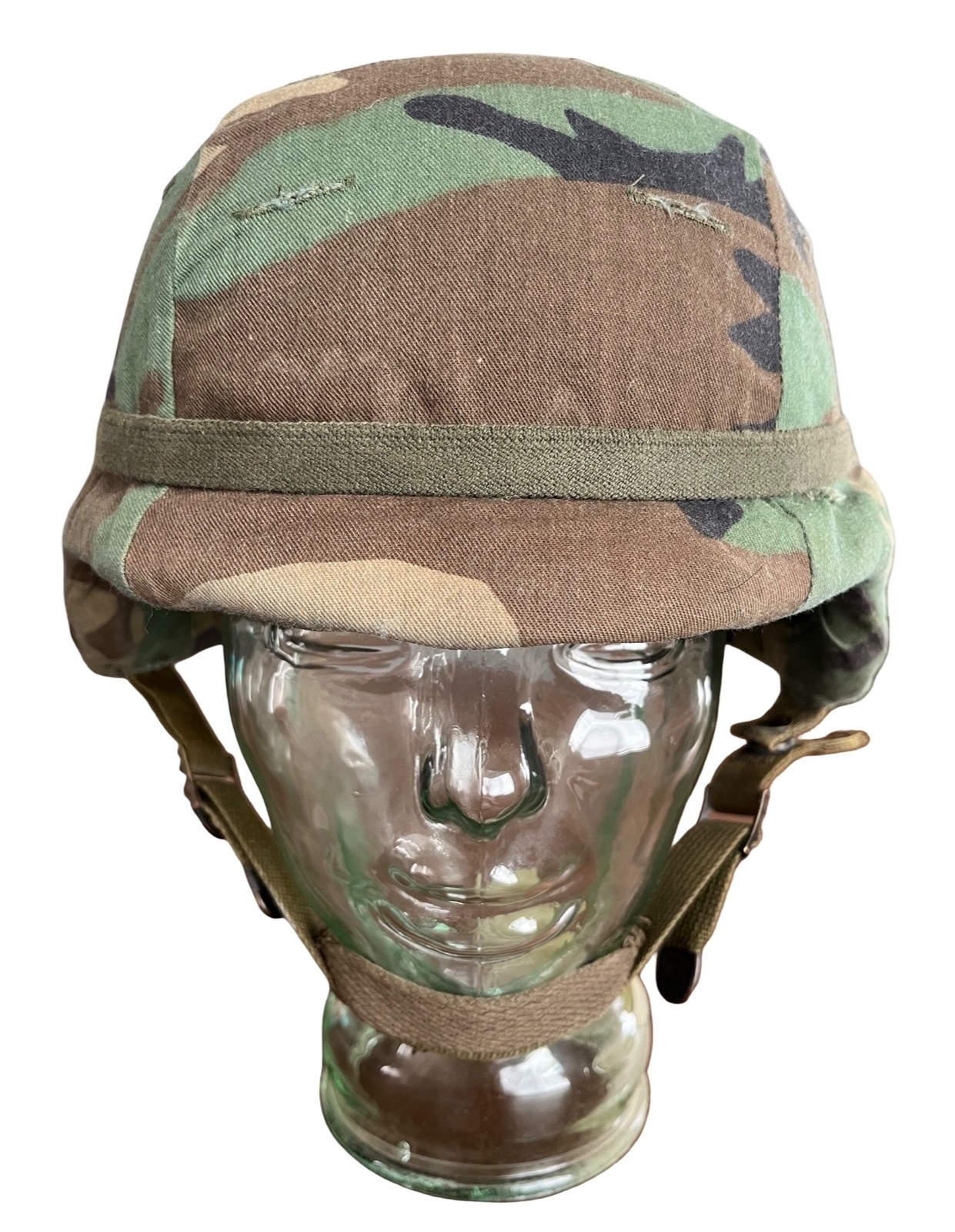 Vtg USGI PASGT Armor Combat Helmet SMALL Devils Lake Sioux 83 Date +M81 Cover