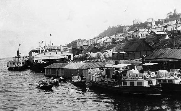 Odessa from the harbour during the 1914-1918 war Historic Old Photo