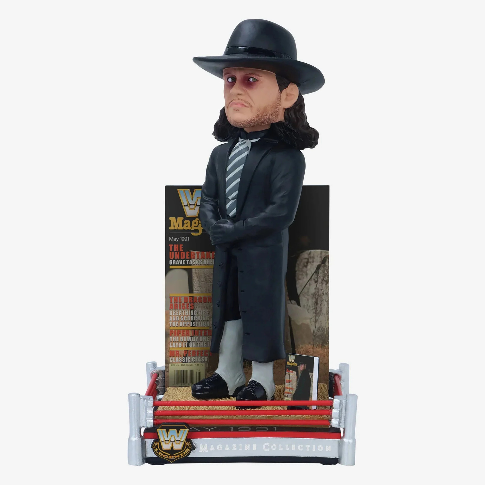 The Undertaker WWE Magazine Cover Bobblehead WWE Wrestling