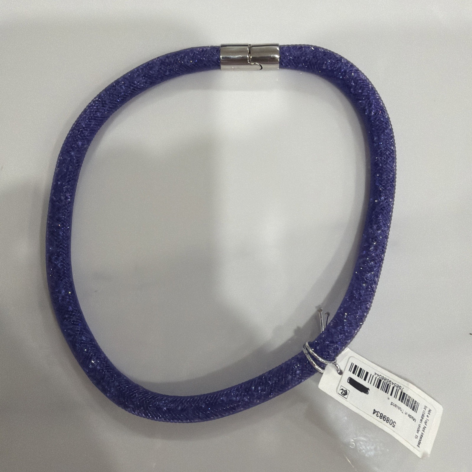 SWAROVSKI CRYSTAL STARDUST DELUXE purple 16 Inch Necklace/bracelet NWT
