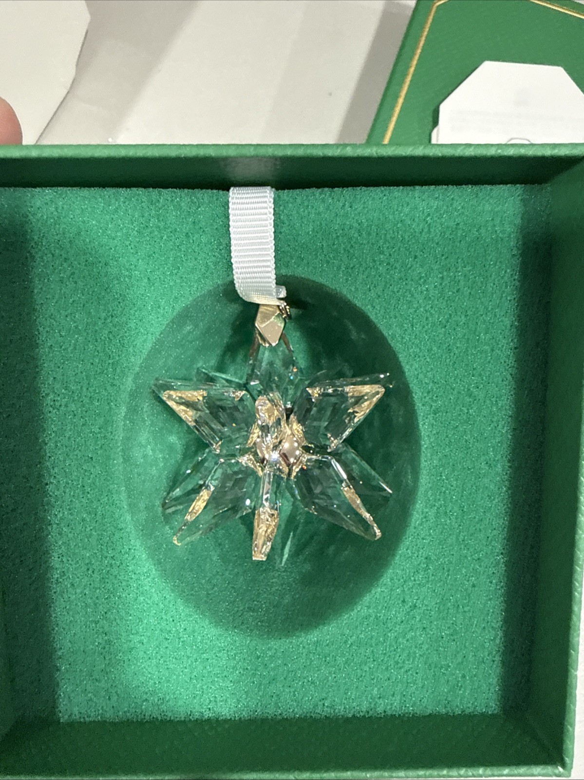 Swarovski Crystal 2023 ANNUAL EDITION 3D Christmas Ornament 5651397 NEW