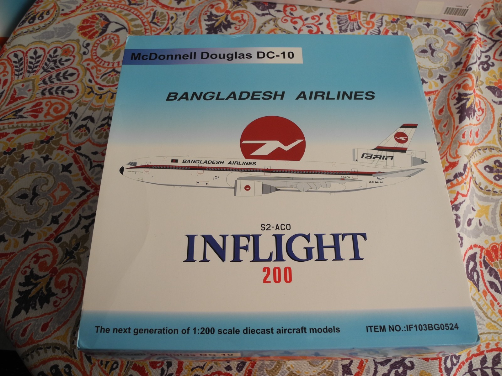 Exceptionally RARE Inflight 200 McDonnell Douglas DC-10 Bangladesh AIR, Perfect