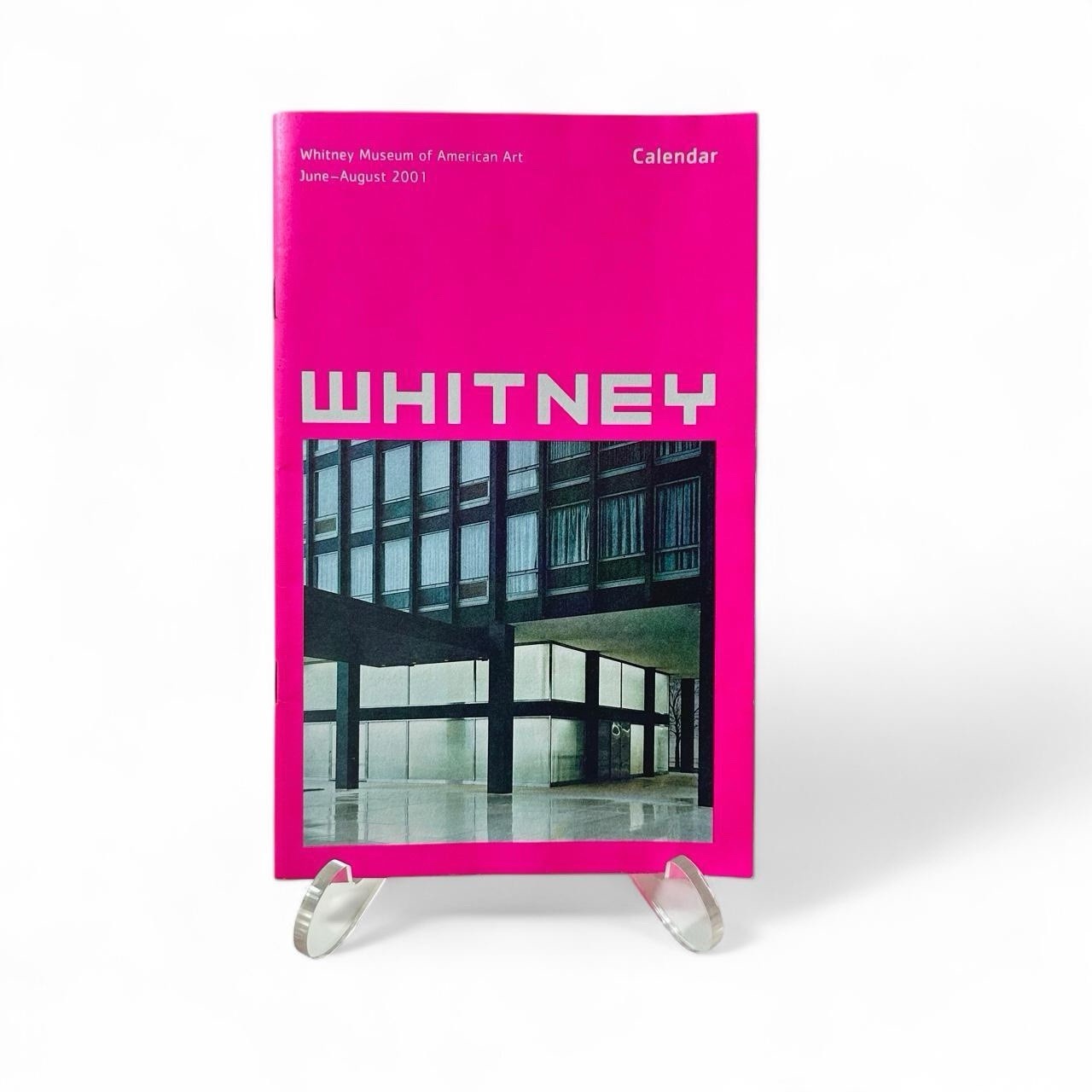 Whitney Museum Of American Art June-August Calendar 2001 Van Der Rohe 