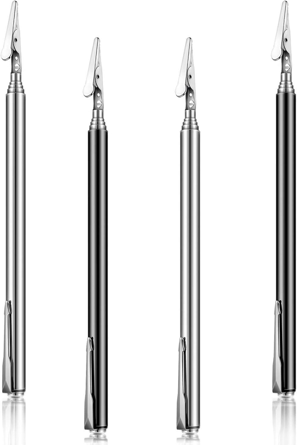 4 Pieces Telescoping Alligator Clip Extendable Bracelet Helper Tool Telescoping 4 Pieces Telescoping Alligator Clip Extendable Bracelet Helper Tool Telescoping