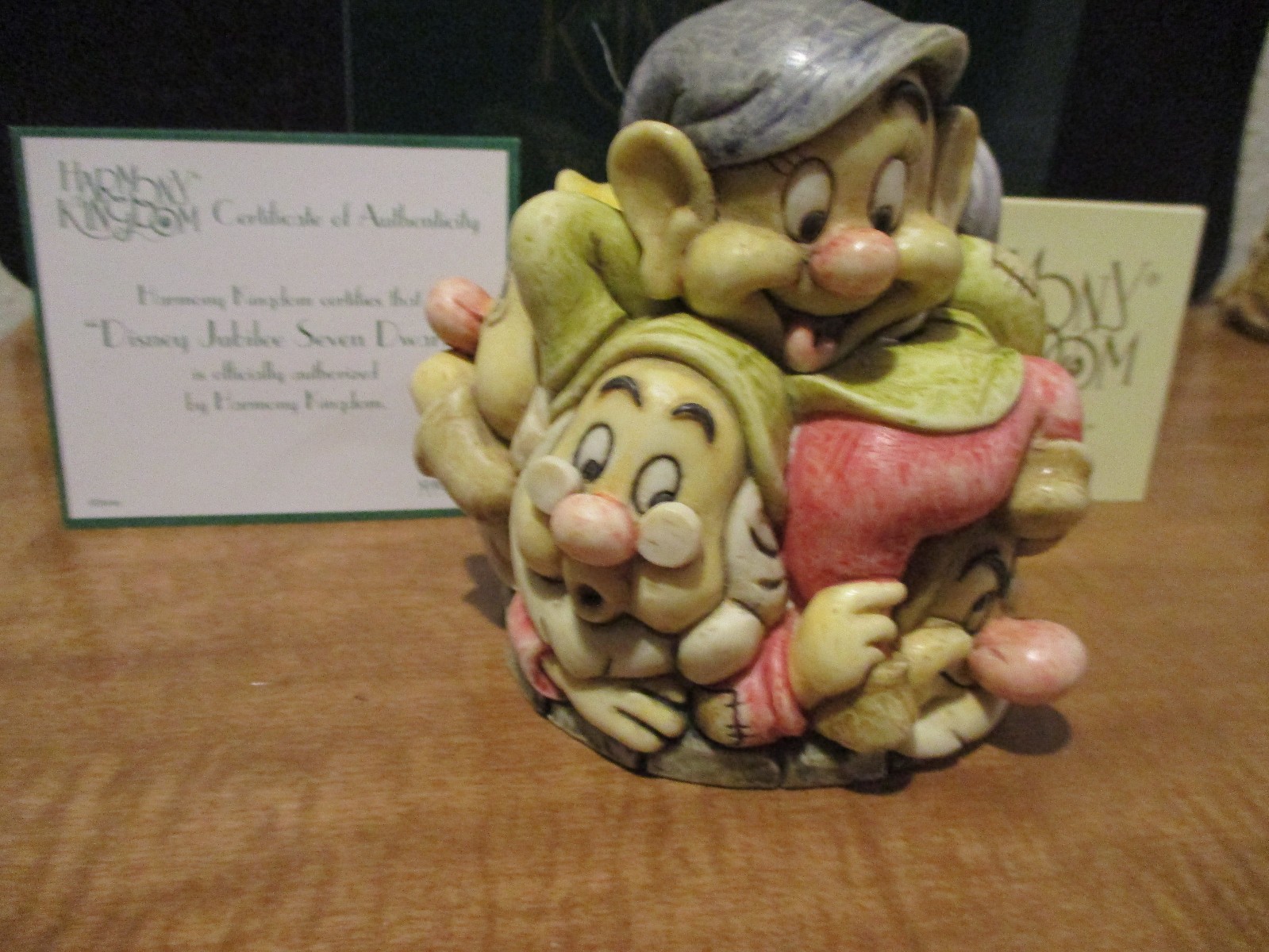 Harmony Kingdom Disney Jubilee Seven Dwarfs LE 500 RARE