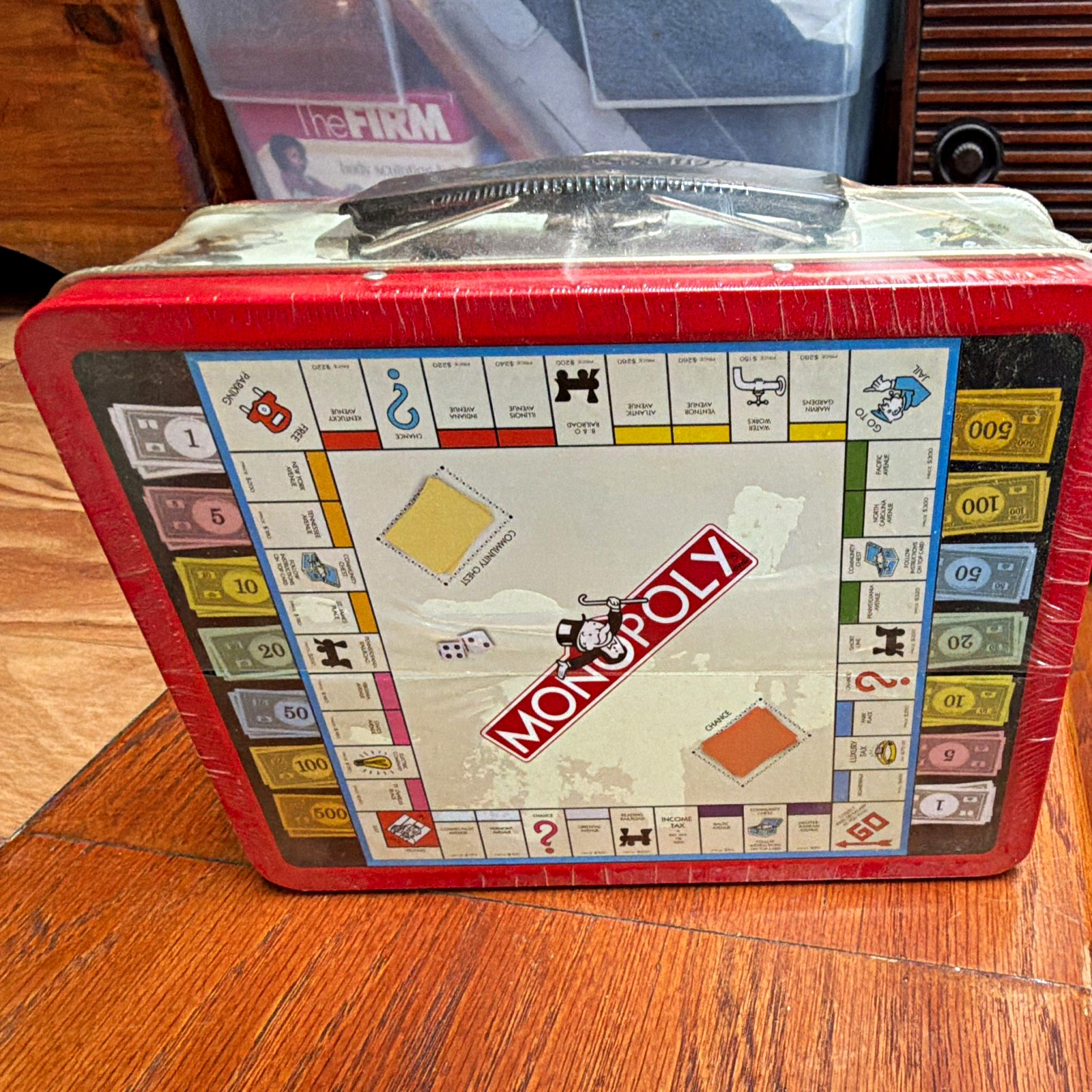 1998 Hasbro Monopoly Limited Edition Candy Tin Lunch Box