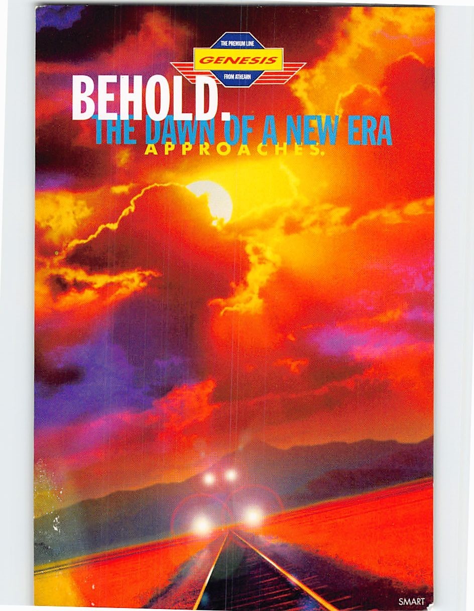 Postcard Genesis Premium Line from Athearn Advertisement