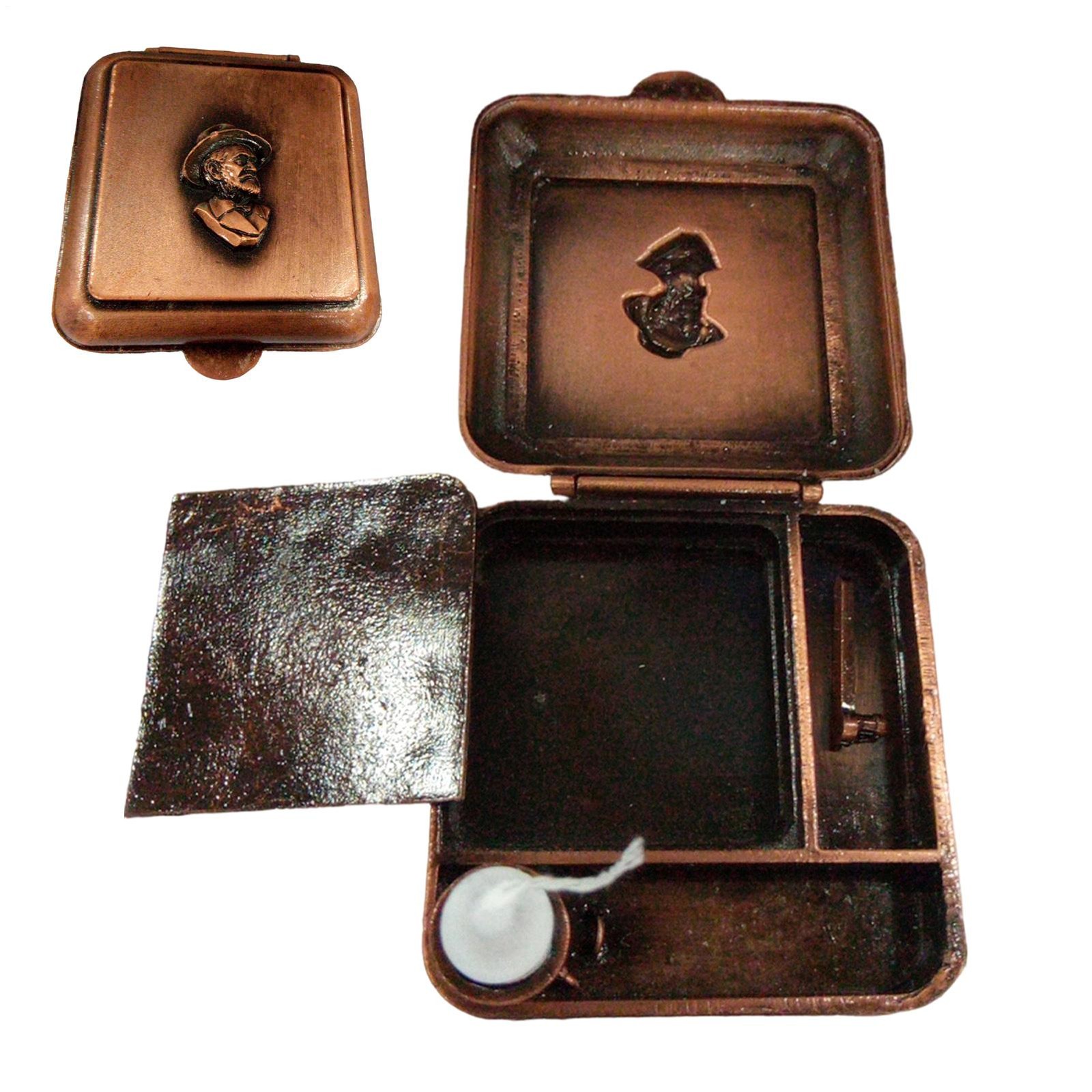 Mechanical candle box Pocket Candle Stick Holder 8cm/3.14in
