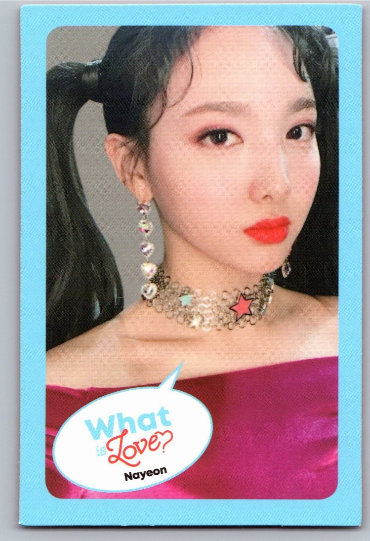 TWICE- NAYEON WHAT IS LOVE OFFICIAL ALBUM PHOTOCARD (US SELLER)