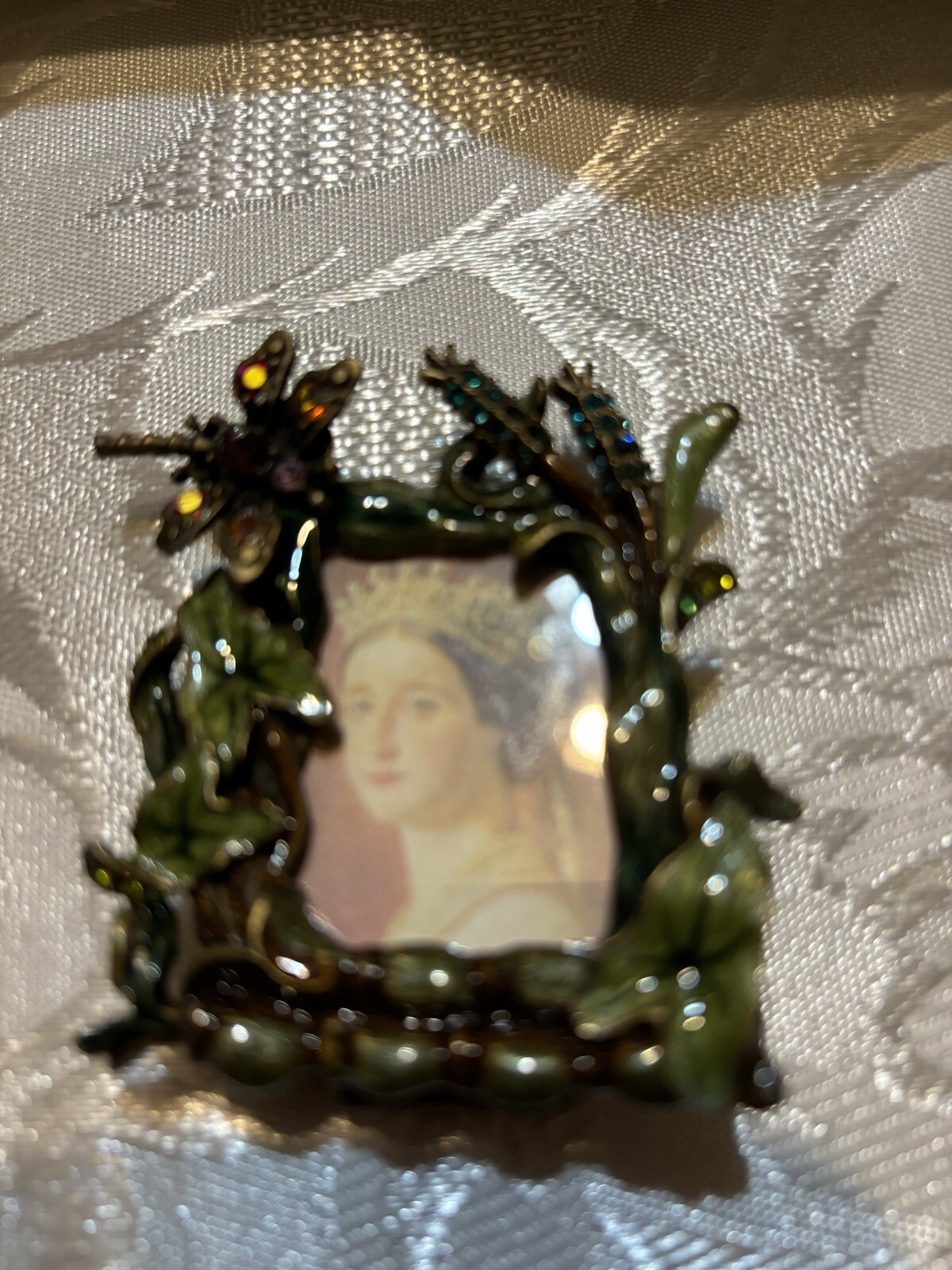 Jay Strong Water,mini Picture Swarovski,  Crystal and Enamel 