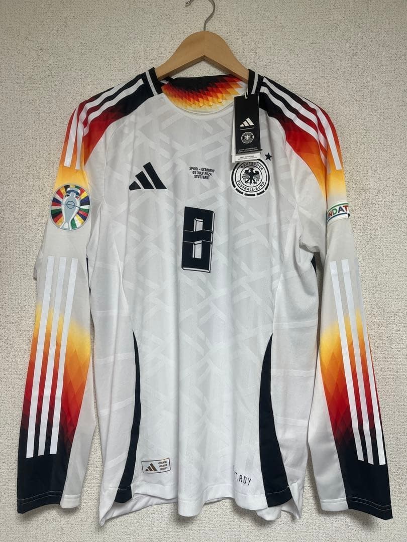 Germany 2024 Match Authentic Long Sleeve Soccer Jersey Toni Kroos M From Japan