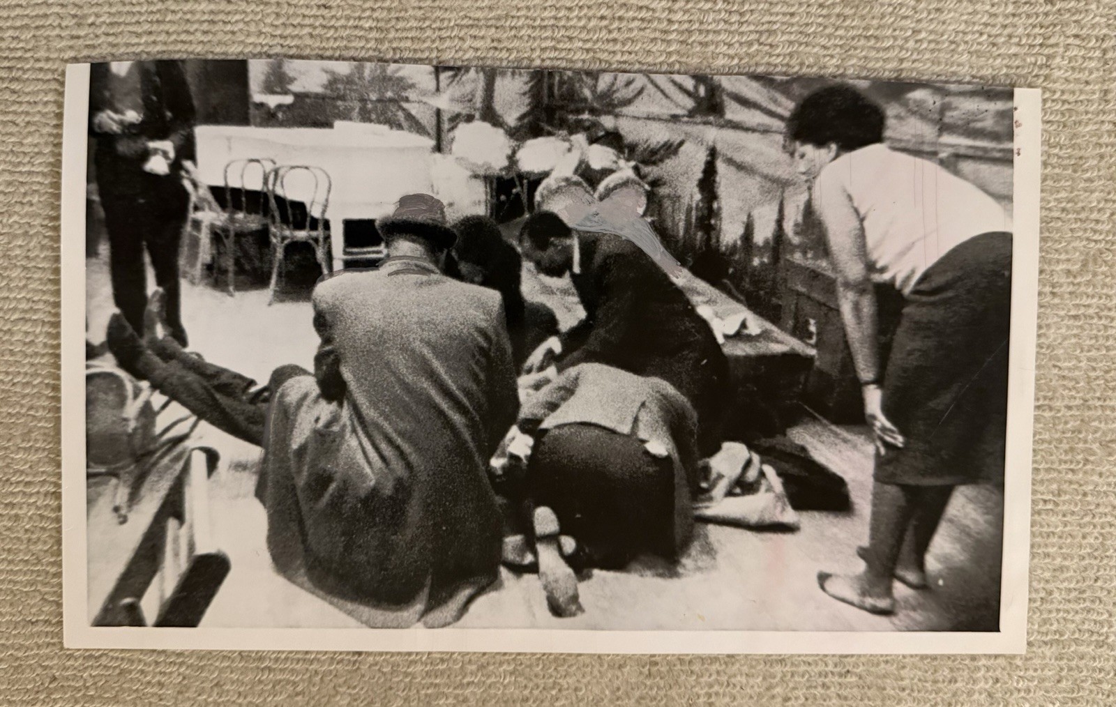 Original 1965 Malcolm X Assassination AP Wirephoto Press Photo Feb 21 1965