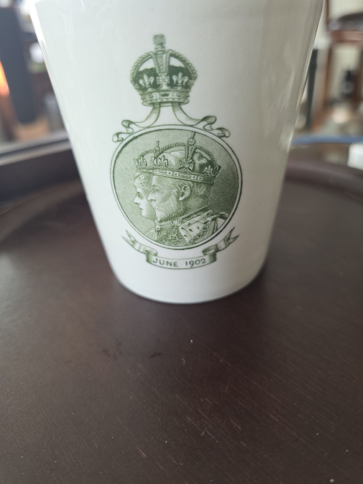 1902 King Edward VII Presentation Cup In Beautiful Condition By Royal Doulton
