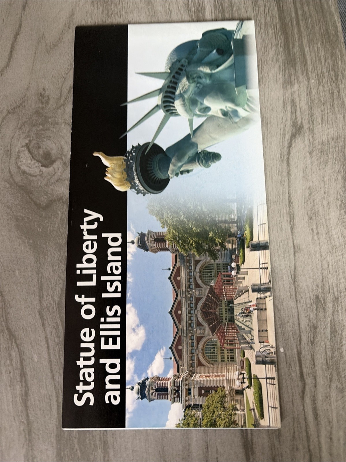 State Of Liberty And Ellis Island NPS Unigrid Brochure Map