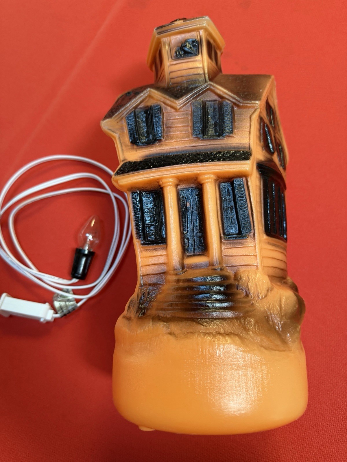 Vintage Empire Halloween Haunted House Blow Mold Approx 13