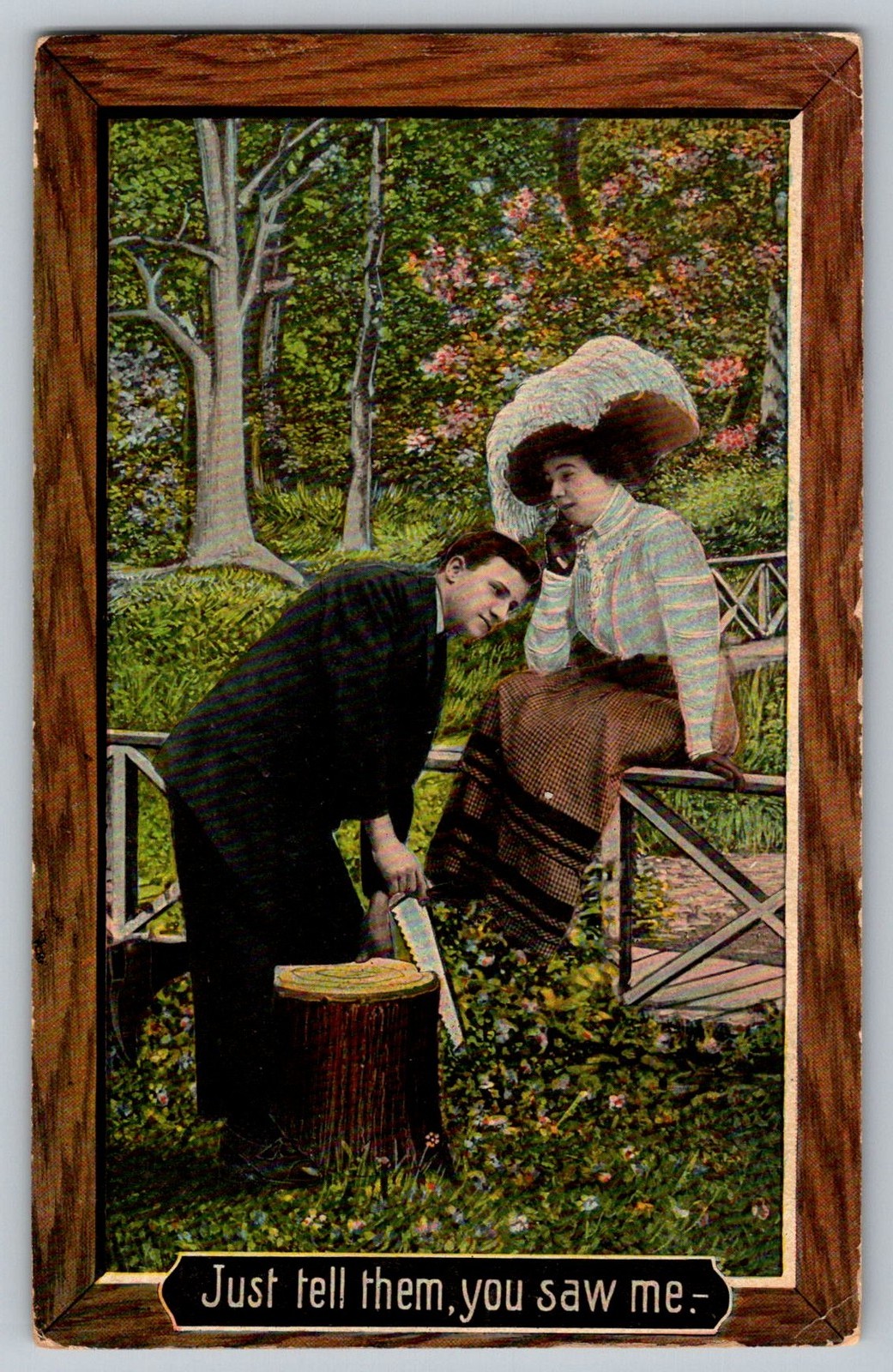 Postcard - Just Tell Them, You Saw Me