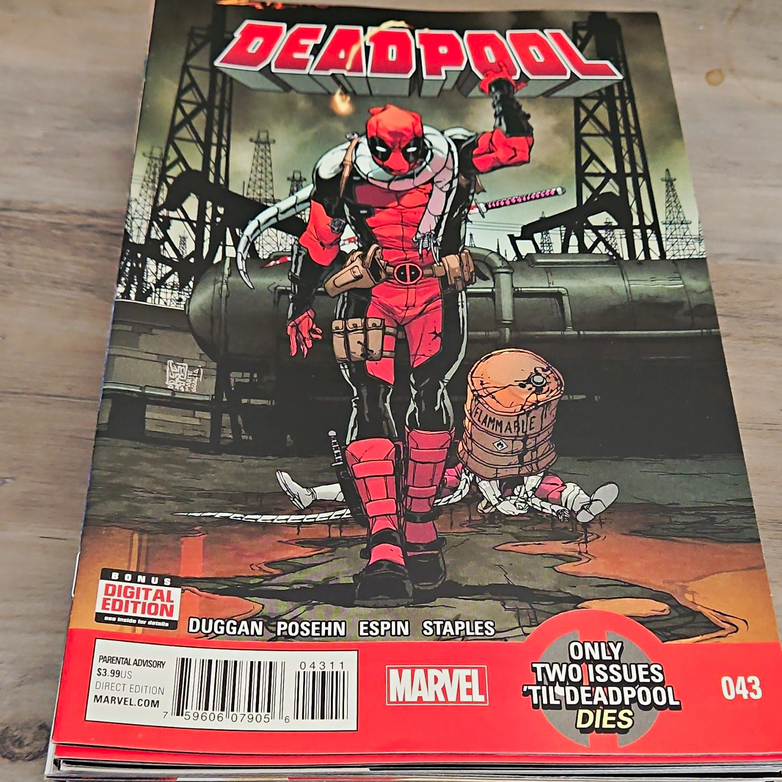 Marvel Deadpool #43 Direct Edition Comic Book Digital Copy Included
