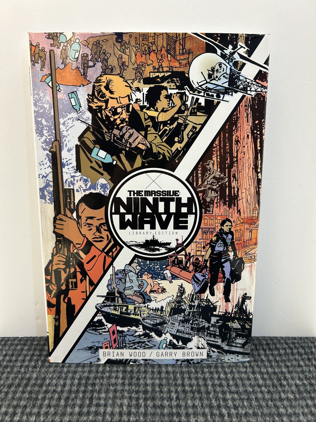 The Massive Ninth Wave Library Edition Hardcover Brian Wood Garry Brown Dark Hor