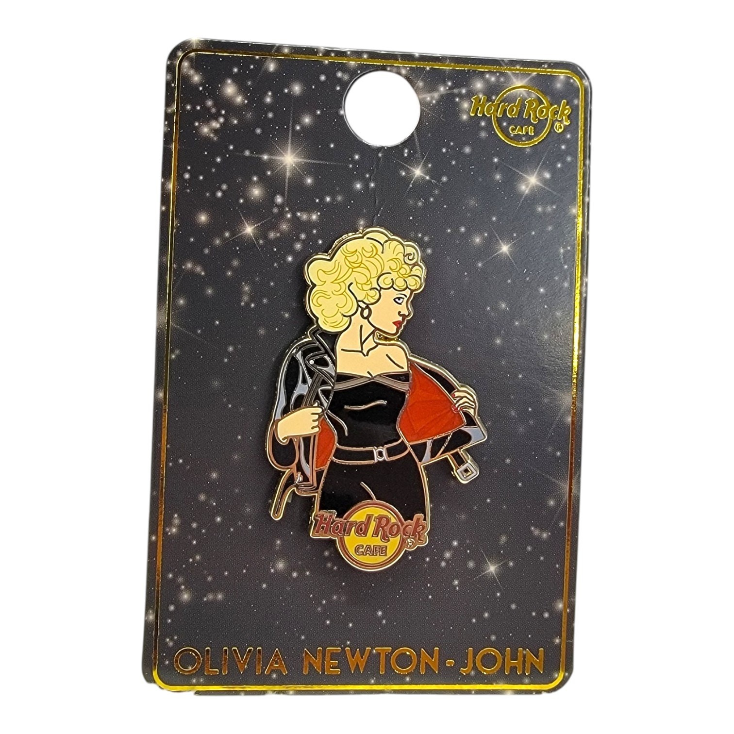 Hard Rock Cafe Olivia Newton-John Charity 19 Pin Sandy Grease Limited Edition