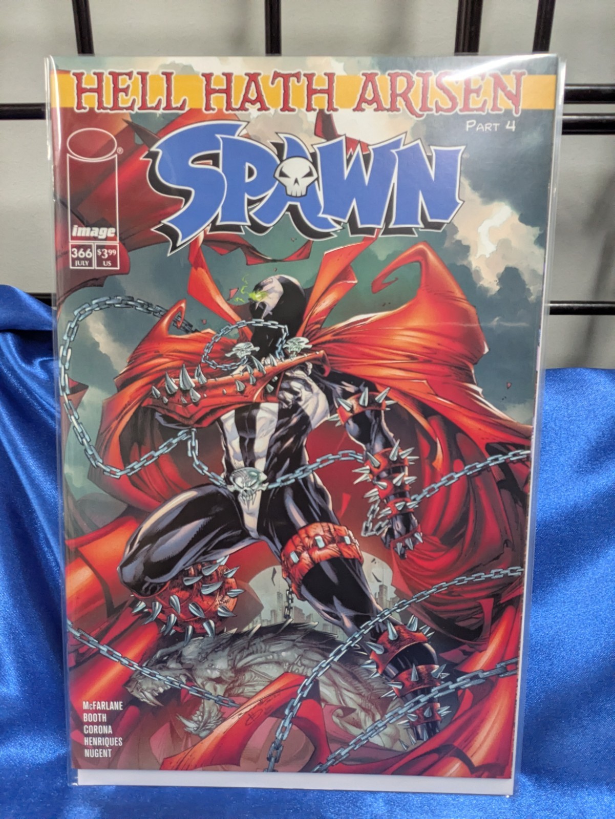 Spawn #366 (2025) Booth Cover A ~ McFarlane ~ Image Comics.  We Combine. 