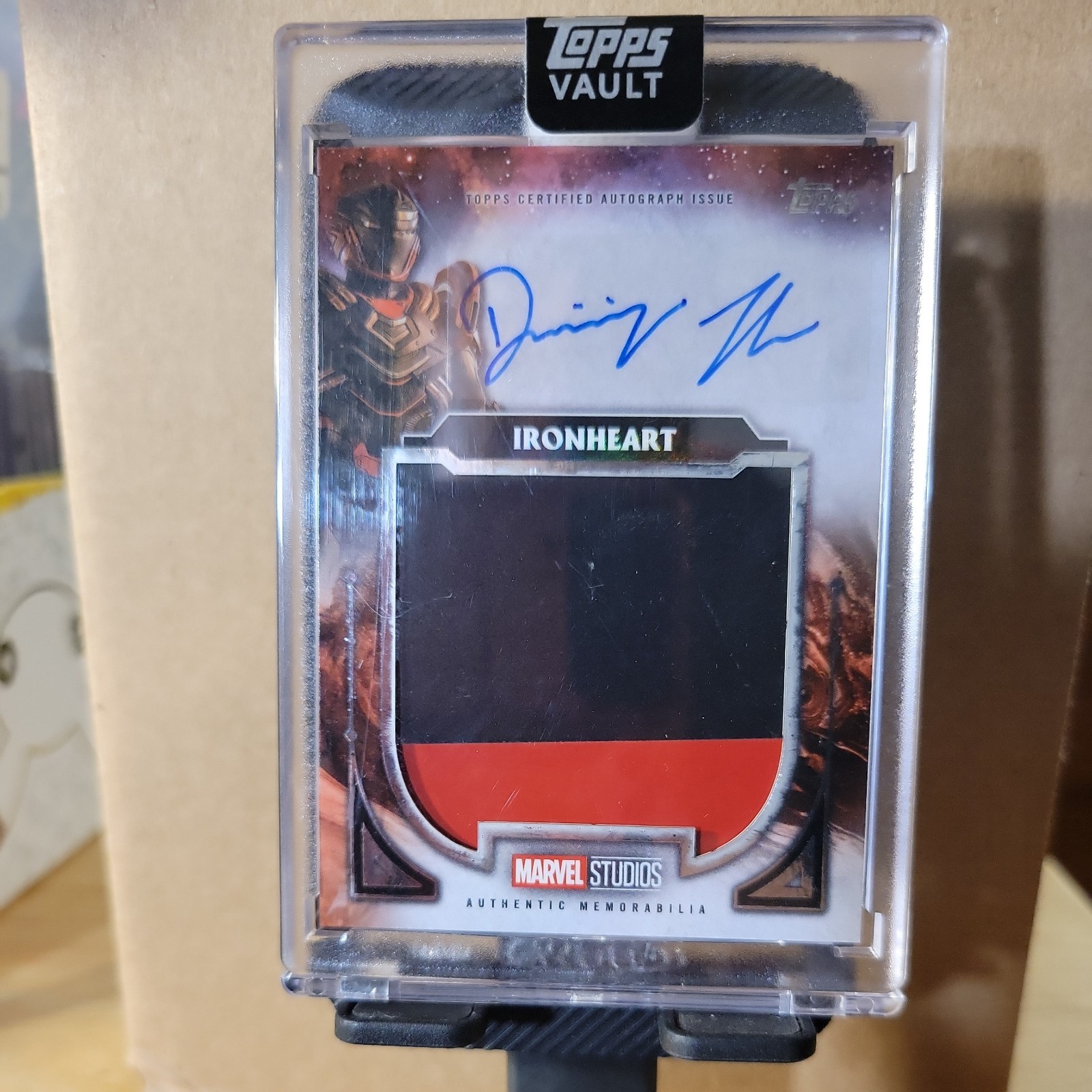 Topps 2026 Marvel Vault MCU Ironheart Dominique Thorne Certified Auto Relic /50