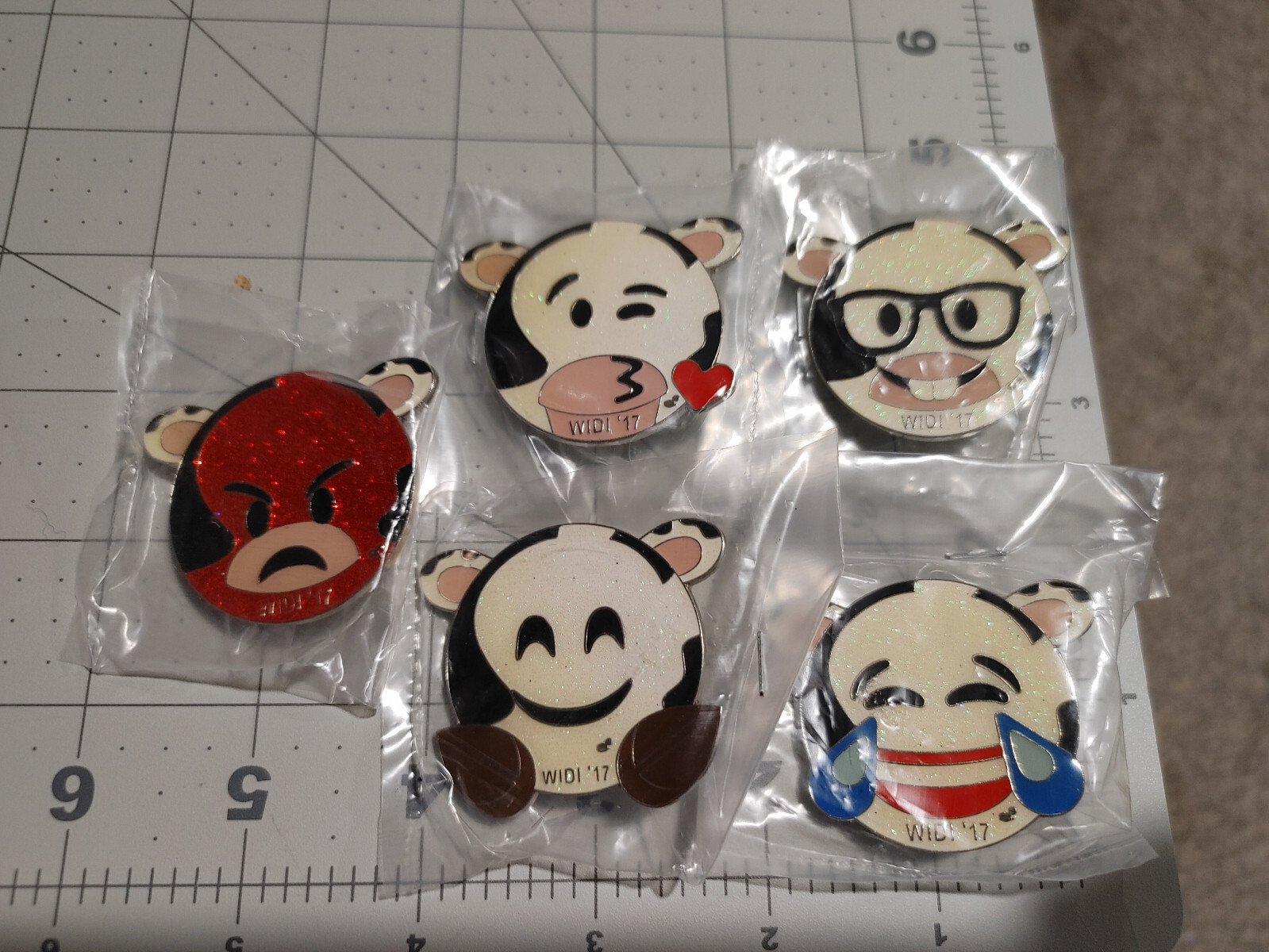 2017 Wisconsin Cow Emoji Faces Destination Imagination CHARITY