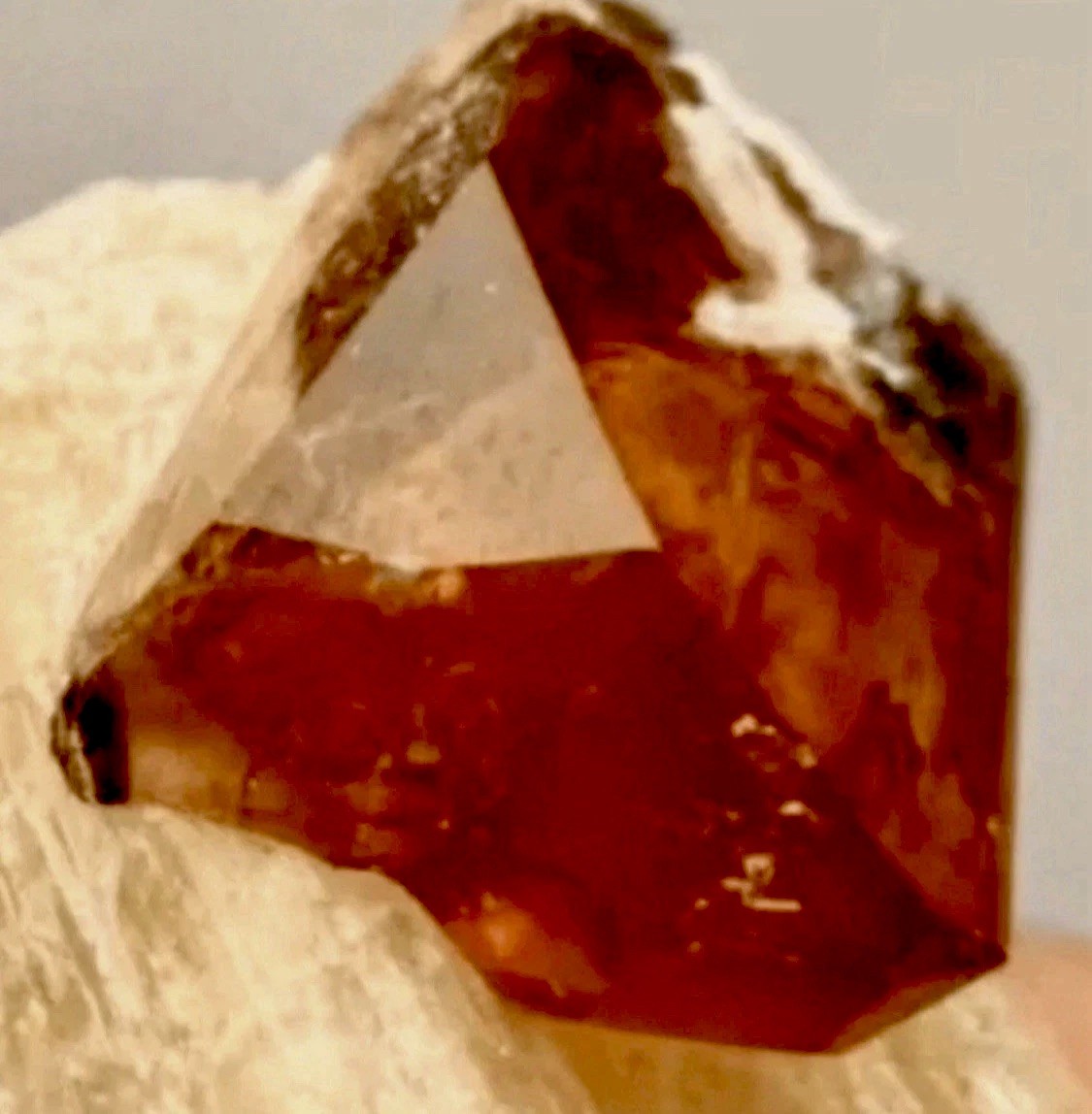 Stone Of Good Fortune Imperial Topaz Crystal Natural Raw Rough Brazil Specimen