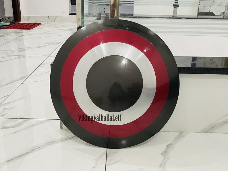 US Agent Steel Metal Captain America Shield - John Walker Styled Best For Gifts