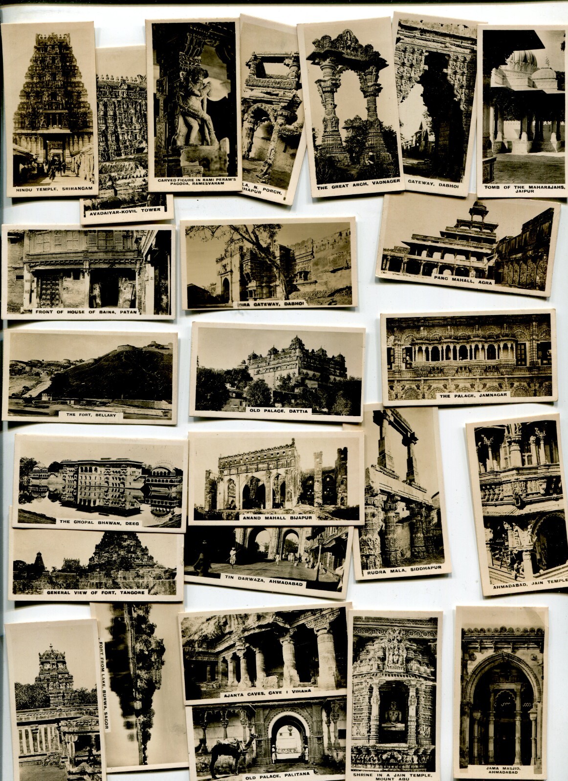 1926 WESTMINSTER INDIAN EMPIRE 2ND SERIES 25 TOBACCO CARD LOT