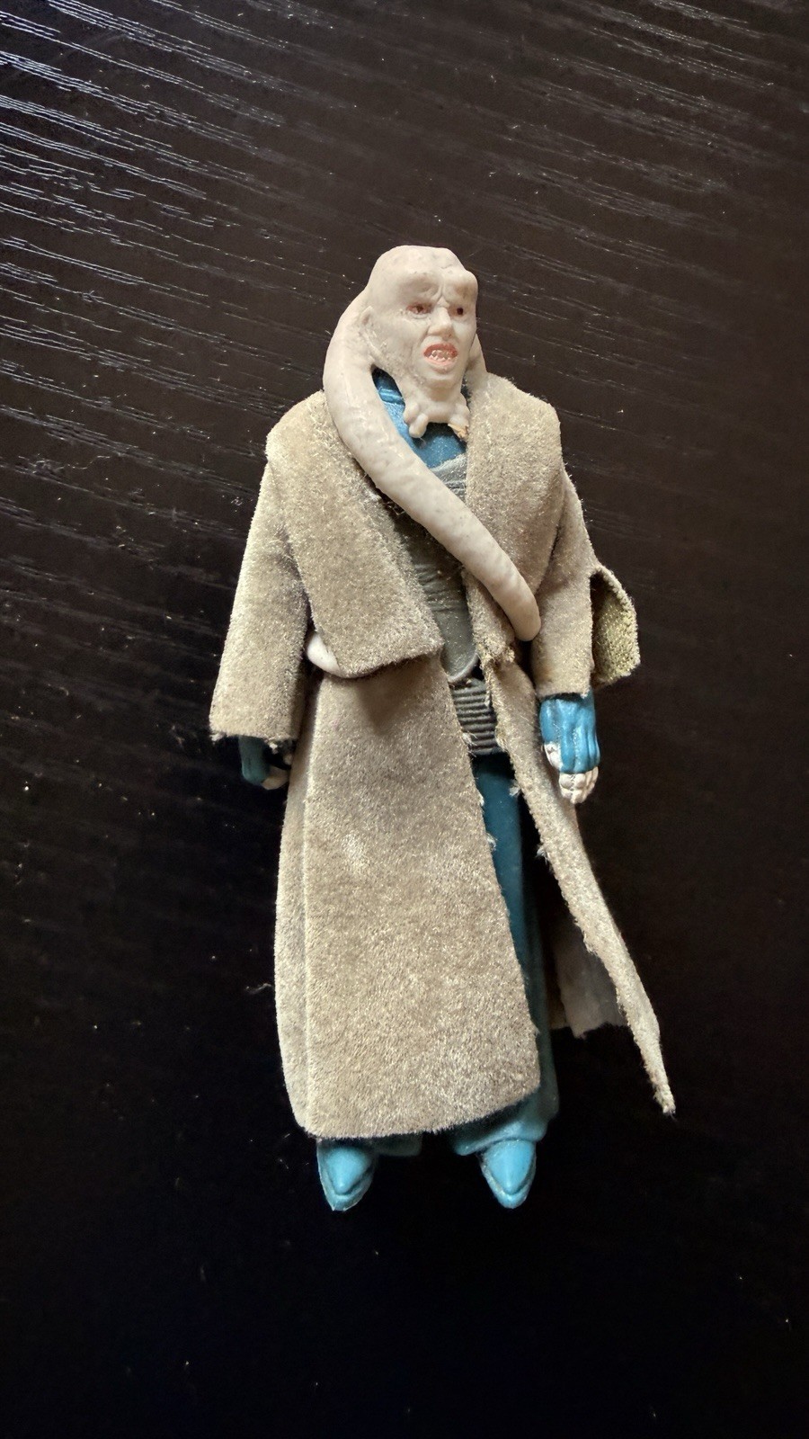 Vintage 1983 Star Wars Bib Fortuna Kenner Original Coat Robe 1980s Figure