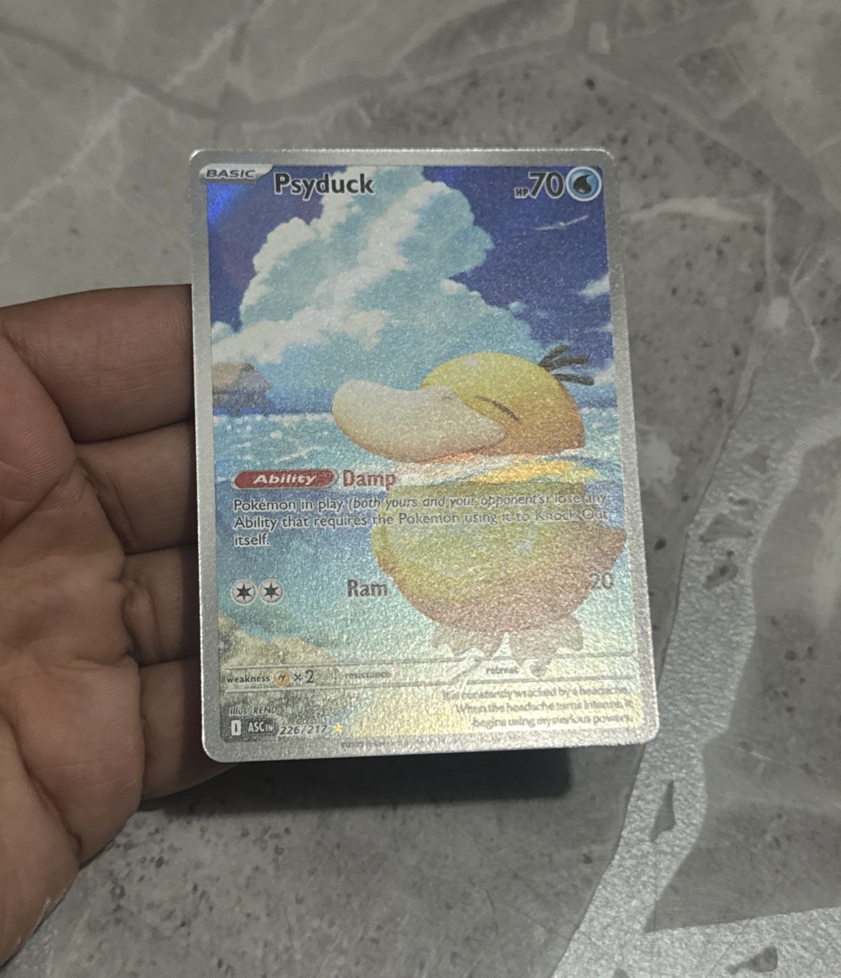 The Pokémon Company Pokémon TCG Psyduck 226/217 Ascended - MINT GRADEABLE