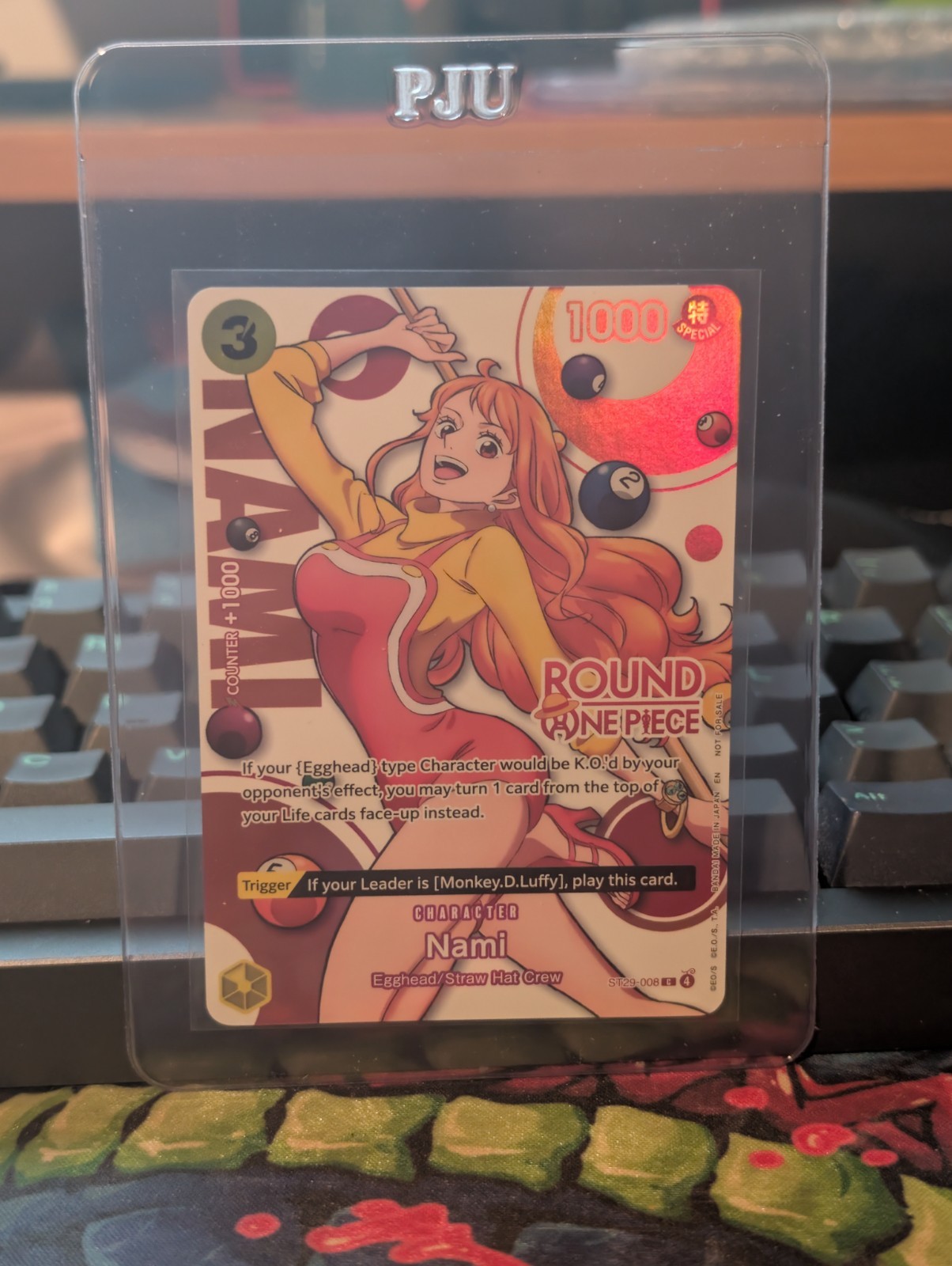 One Piece Nami ROUND1 Promo pack ST29-008 Promotion Card English
